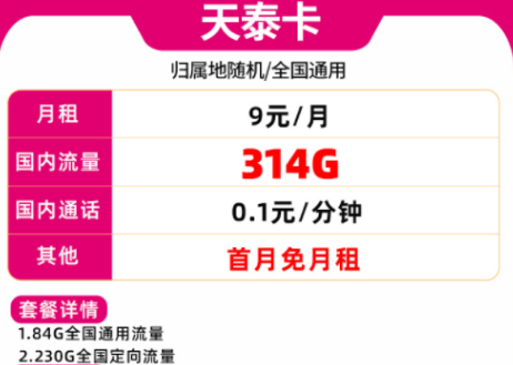 一張好用的流量卡套餐是什么樣的？移動手機上網卡10元100G全國流量優(yōu)惠首月免租全國通用