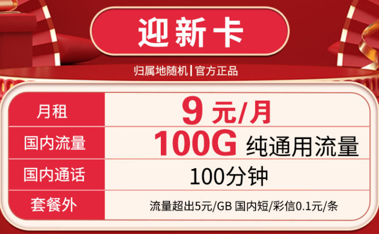 中國定向迎新年優(yōu)惠套餐 迎新卡、迎喜卡、久久卡，新年換一張好寓意的電話卡吧