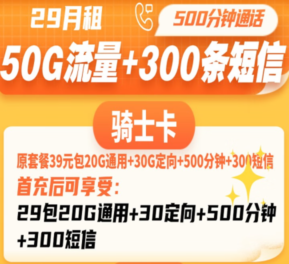聯(lián)通騎士卡、爵士卡、川瀾卡套餐介紹|適合騎手使用|流量+免費語音+免費短信