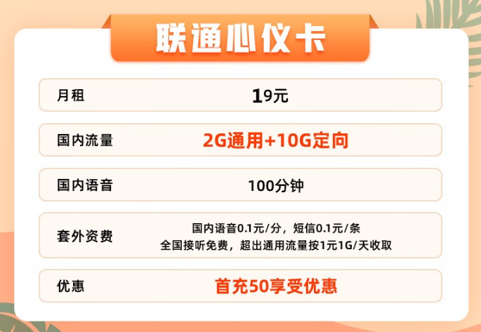 好用的聯(lián)通流量卡|低月租、資費(fèi)低、性?xún)r(jià)比高！